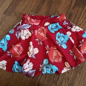 Urban Coco Floral mini skirt